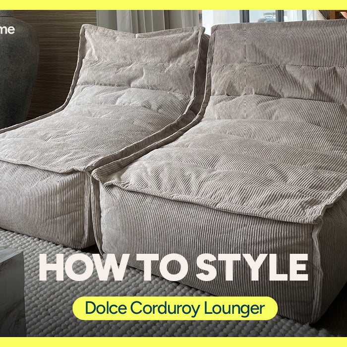 How to style: icon Dolce Corduroy Lounger