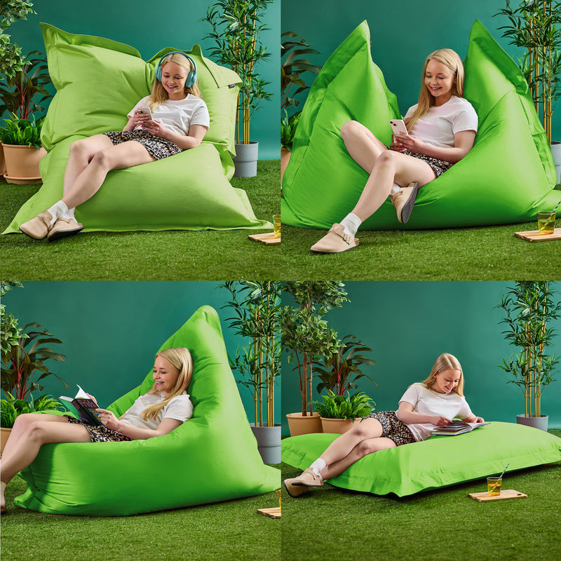Riesiges Bodenkissen Sitzsack, Innen/Außen