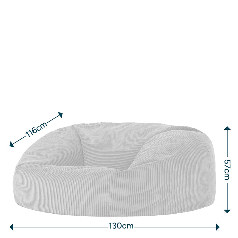 Soul Kord-Bodensofa, Dunkengrau