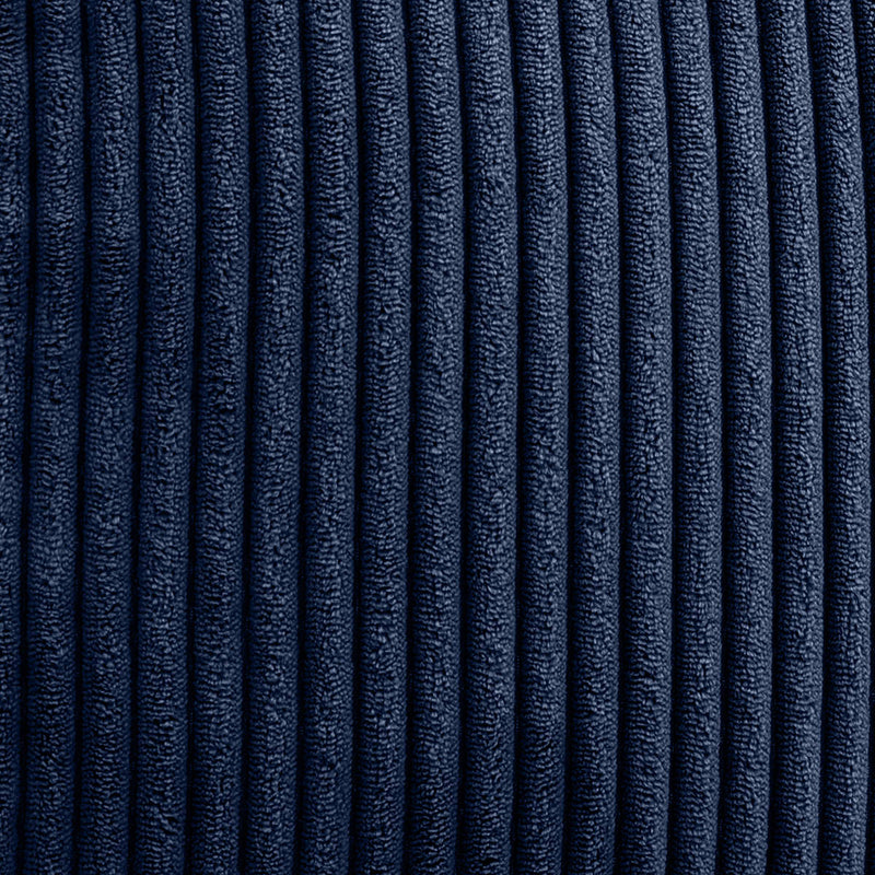 Kingston Klassischer Sitzsack, Cord, Marineblau