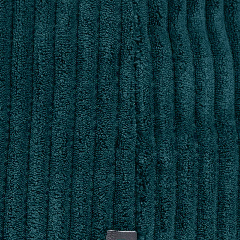 Kingston Klassischer Sitzsack, Cord, Blaugrün 