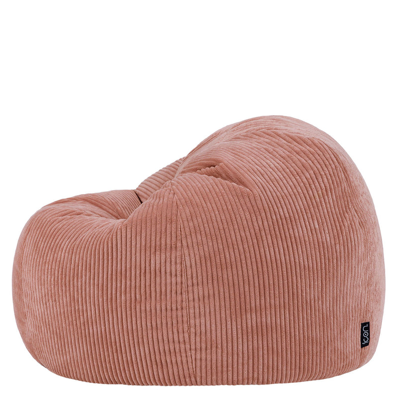 Kingston Klassischer Sitzsack, Cord, Gelb