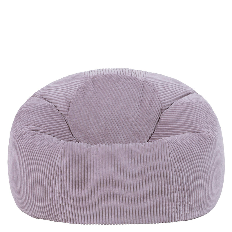 Kingston Klassischer Sitzsack, Cord, Helles Lila