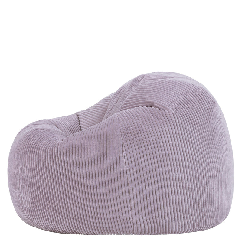 Kingston Klassischer Sitzsack, Cord, Helles Lila