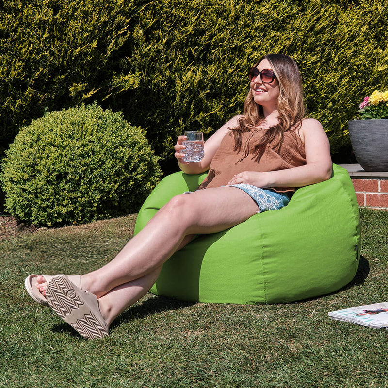  Classic Indoor-Outdoor Bean Bag, Lime