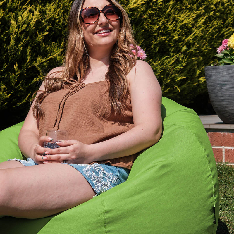  Classic Indoor-Outdoor Bean Bag, Lime