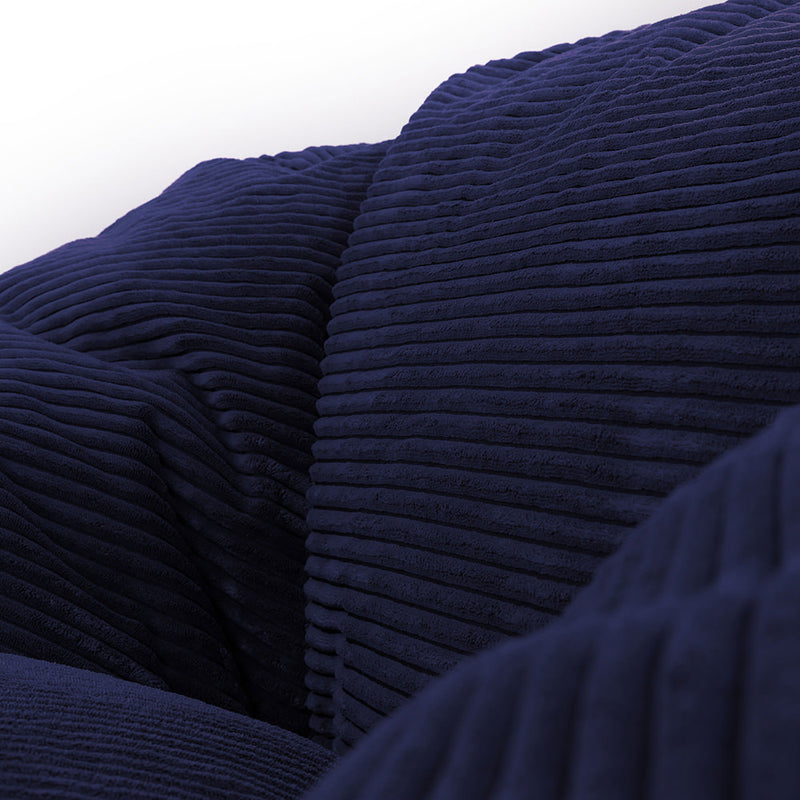 Sitzsack „Soul Giant“ für zwei Personen – Marineblau
