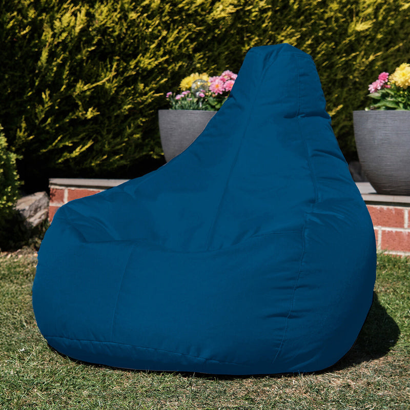 Recliner Sitzsack für den Innen- und Außenbereich, Blaugrün