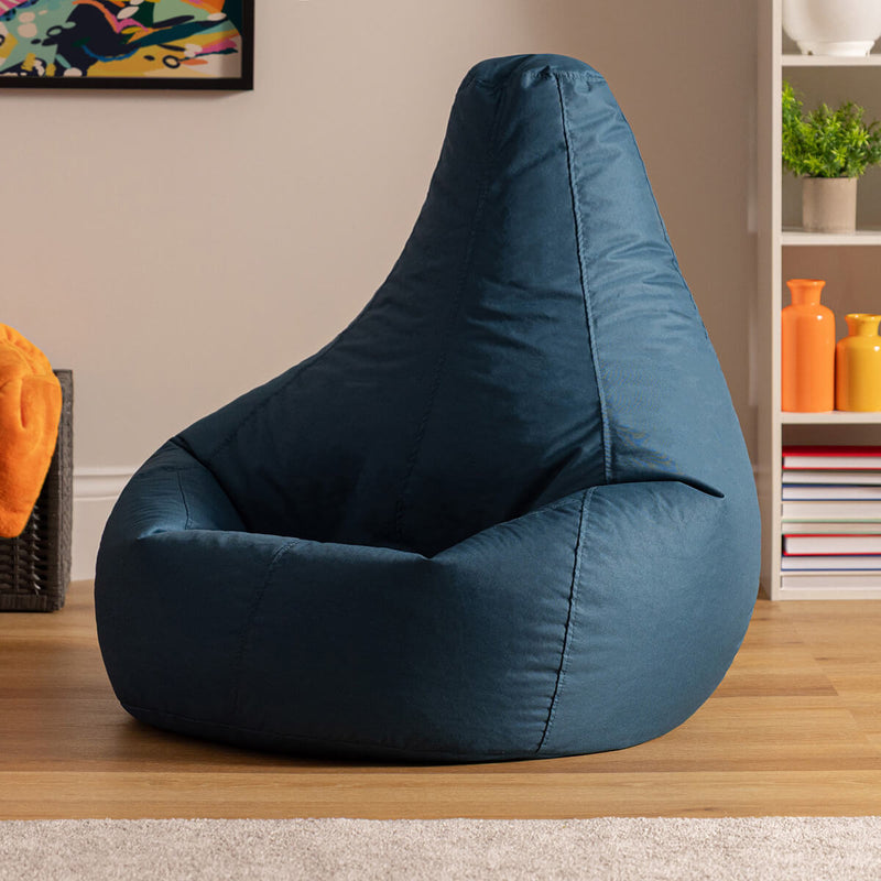 Recliner Sitzsack für den Innen- und Außenbereich, Blaugrün