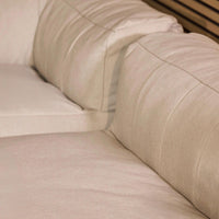 Zen Modularer Sofa, Olefin, Steingrau