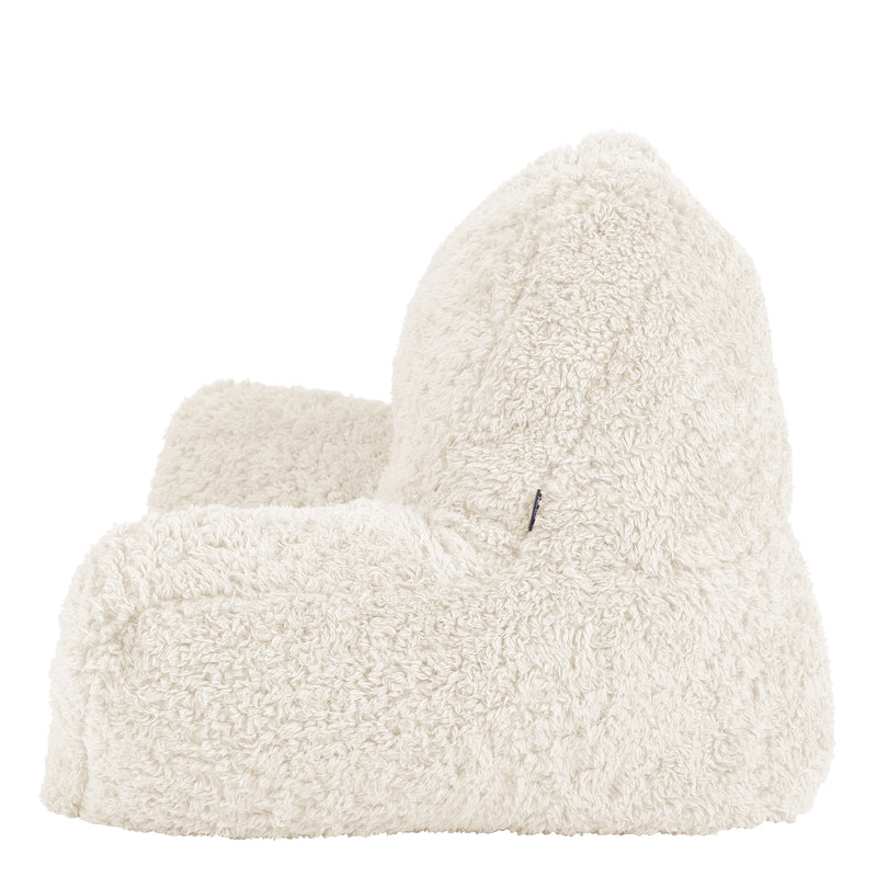Stützkissen, Teddy Fleece, Natur