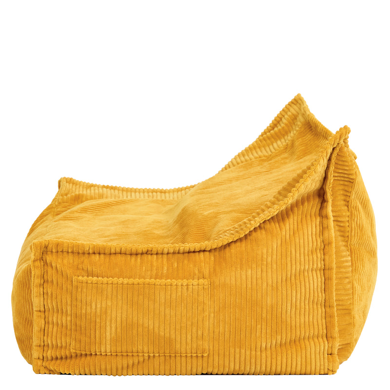 Francesco Cord Kindersitzsack-Sofa – Ocker