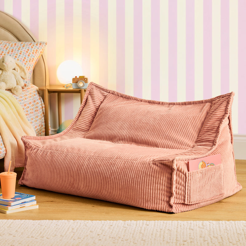Kinder-Sitzsack Francesco Cord - Rosa