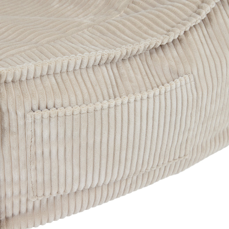 Kinder-Sitzsack Francesco Cord - Stone