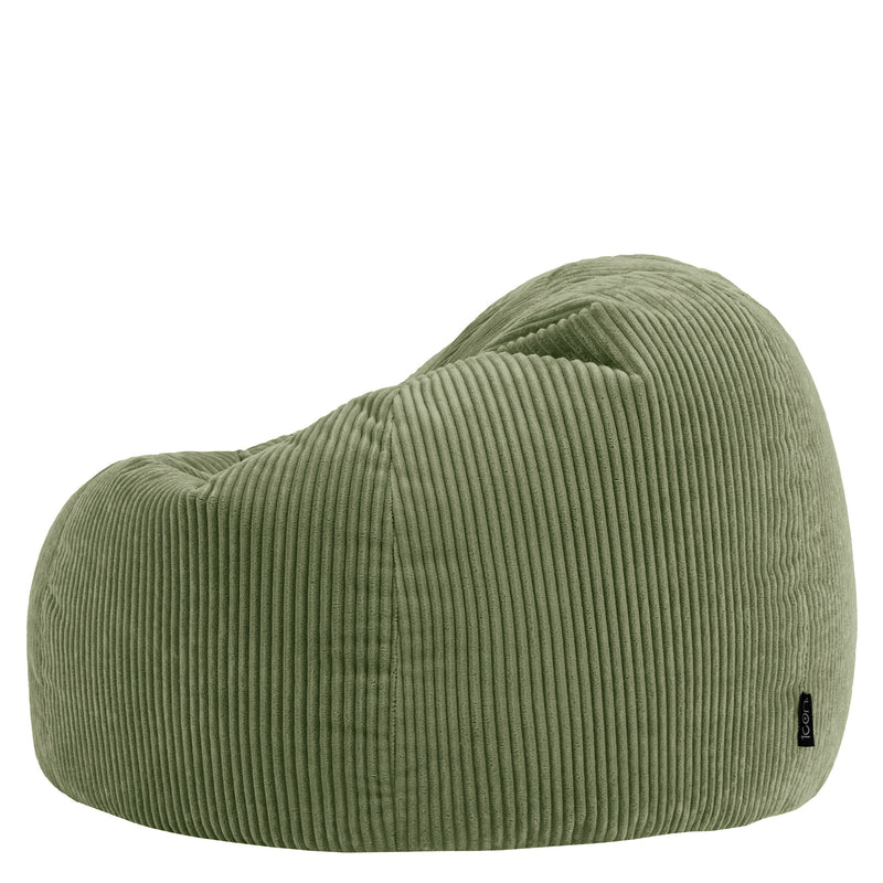 Kingston XL Cord Classic Sitzsack - Salbeigrün