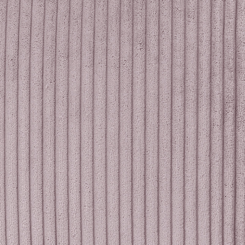 Amara Cord Quadratischer Fußhocker – Lavendel
