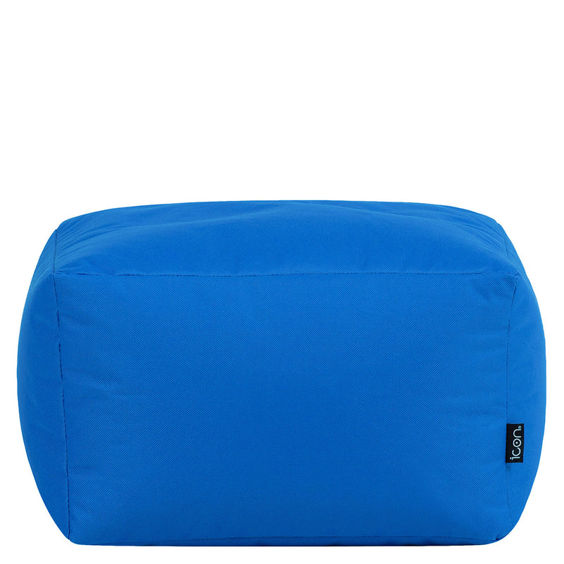 Fußhocker für den Innen- und Außenbereich, Blau