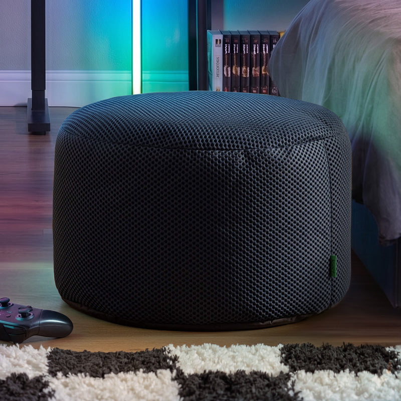 Gaming Klassischer Sitzsack, Performance-Mesh, Marineblau