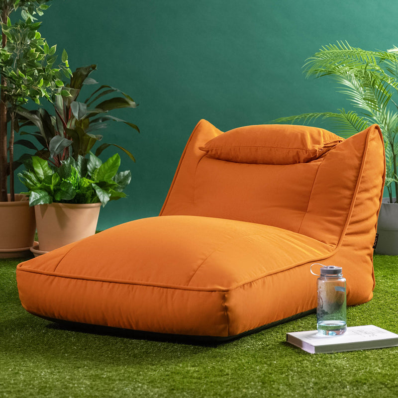 Nova Lounger Sitzsack, Olefin, Gebranntes Orange