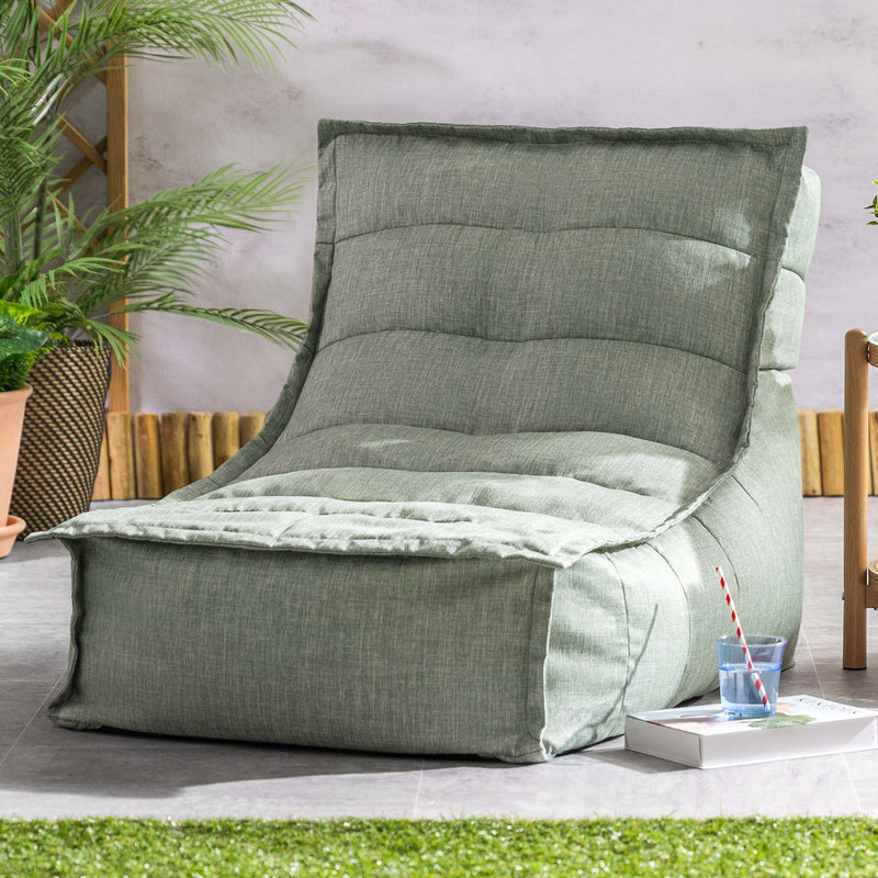 Dolce Lounger, Outdoor-Gewebe-Bezug, Salbeigrün