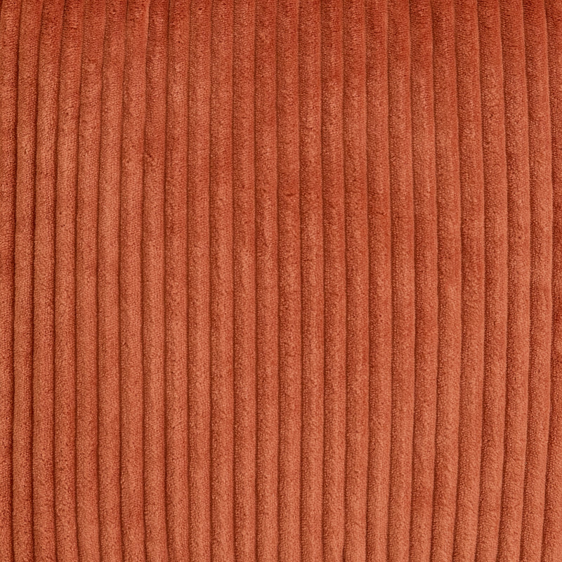 Mini Amara Kord-Quadrat-Fußhocker – Terrakotta
