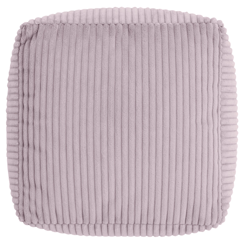 Mini Amara Cord quadratischer Hocker - Lavendel