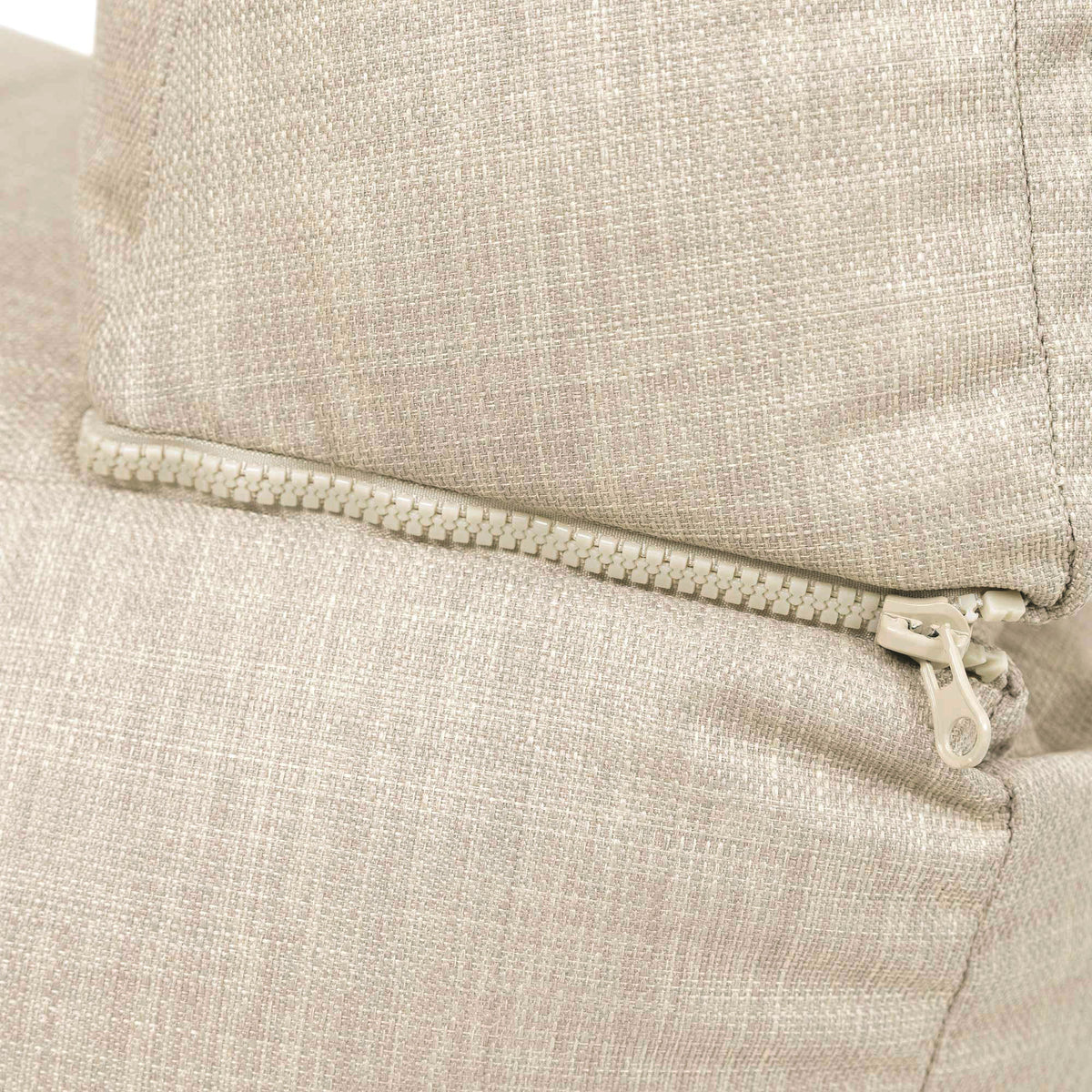 Noa Modularer Sitzsack-Sofa, Outdoor-Gewebe, Naturfarbe  