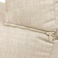 Noa Modularer Sitzsack-Sofa, Outdoor-Gewebe, Naturfarbe  