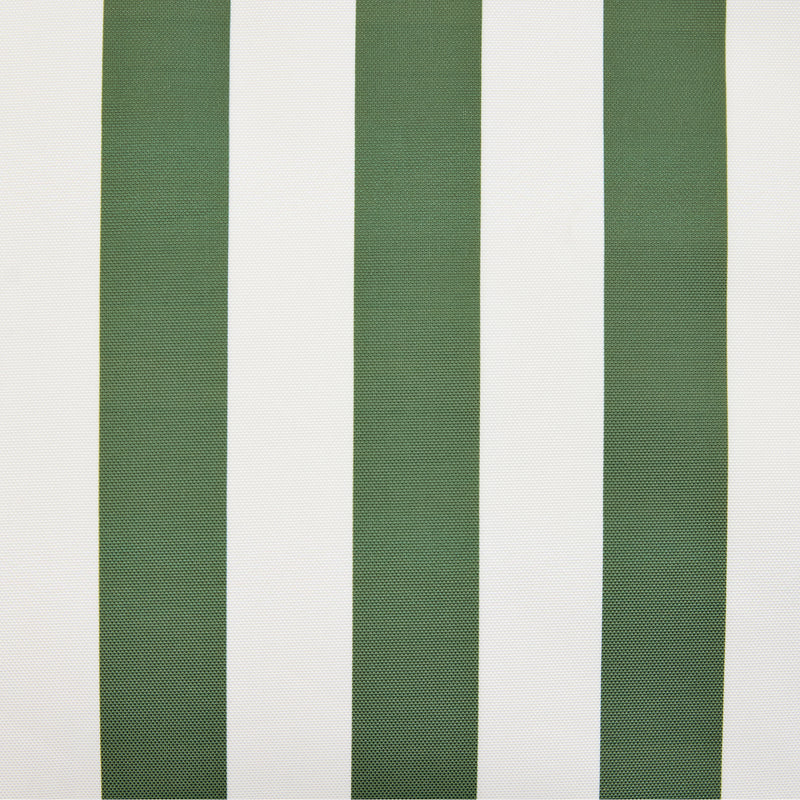 Pet Floor Cushion - Large - Checkerboard Stripe Sage Green