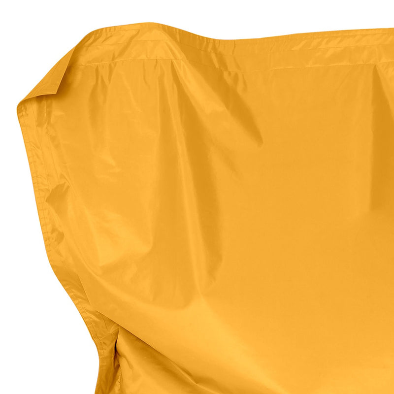 Riesiges Bodenkissen Sitzsack, Innen/Außen - Ockergelb