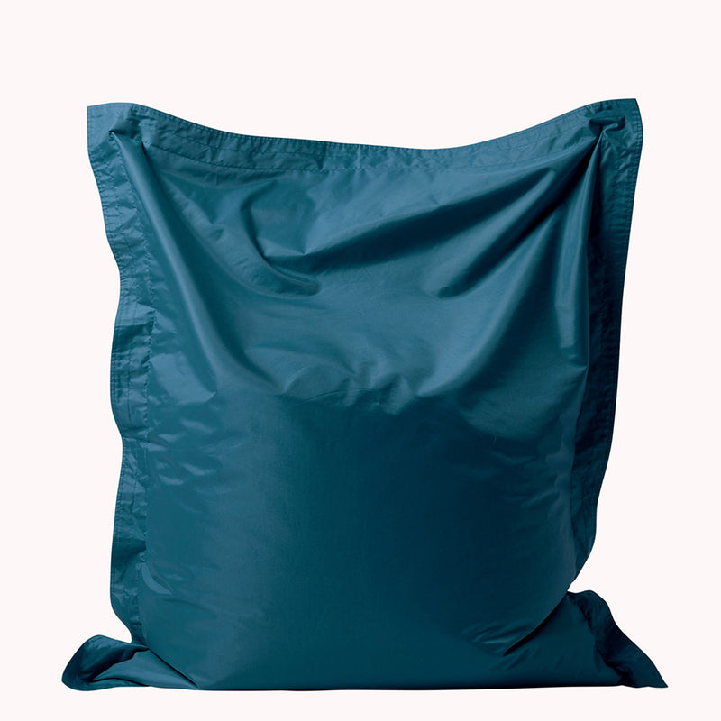 Sitzsack für Kinder, große Tasche, Indoor-Outdoor Bodenkissen – Blaugrün