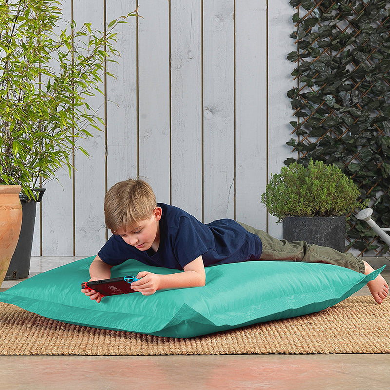Großer Sitzsack für Kinder – Drinnen & Draußen, Bodenkissen-Sitzsack – Pfefferminz