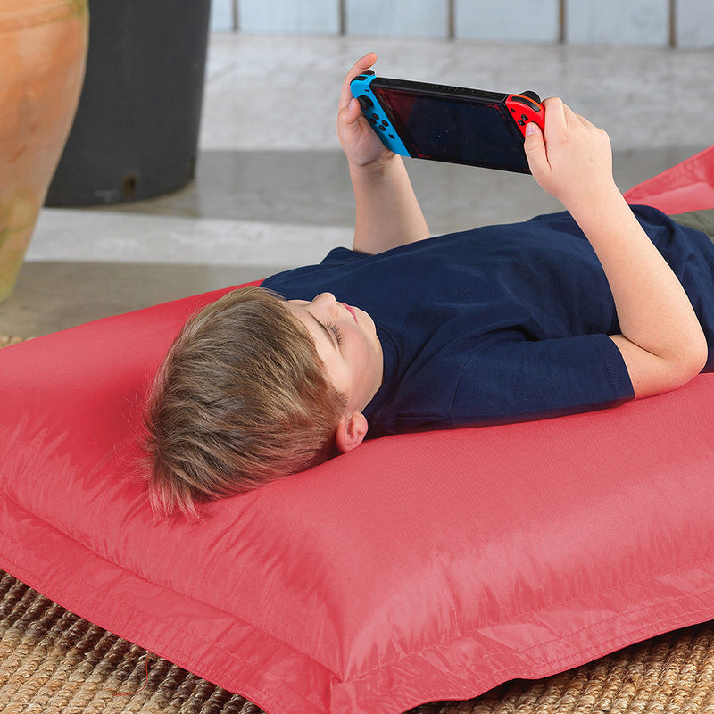 Kids Big Bag Indoor-Outdoor Bodenkissen Sitzsack – Koralle