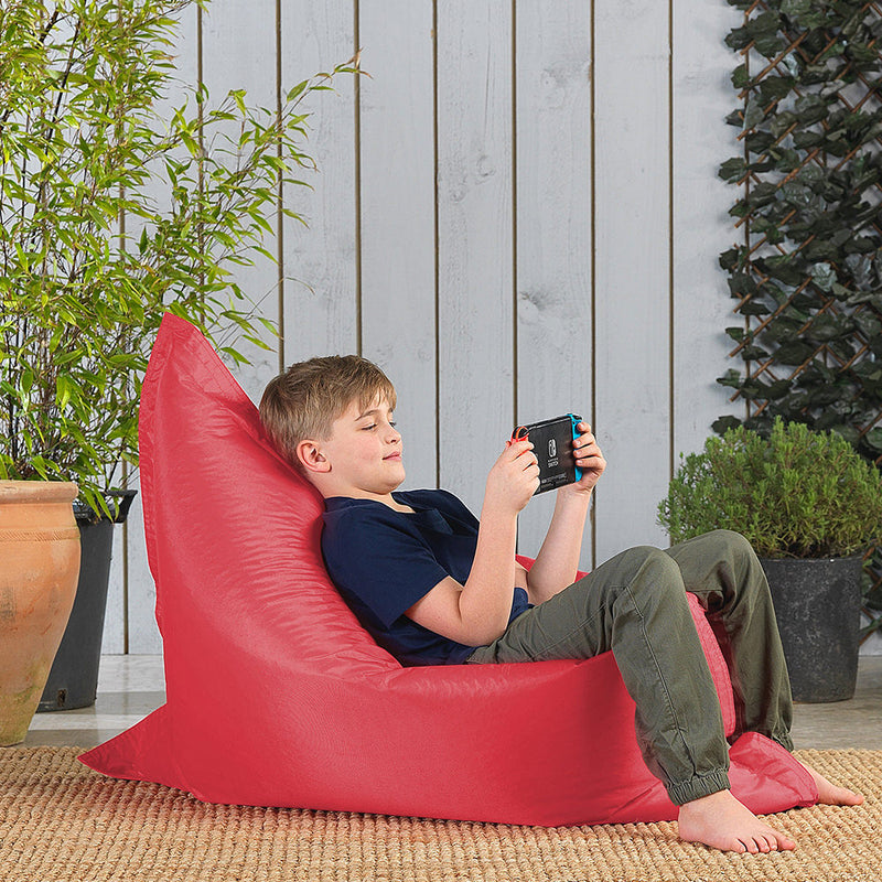 Kids Big Bag Indoor-Outdoor Bodenkissen Sitzsack – Koralle