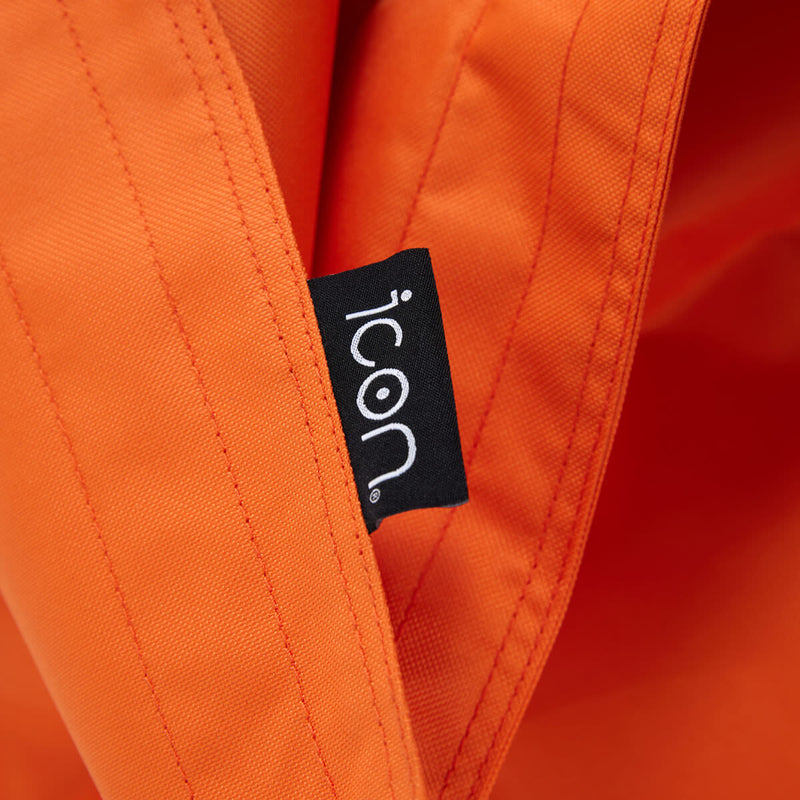 XXL Sitzsack Bodenkissen für Drinnen und Draußen – Orange