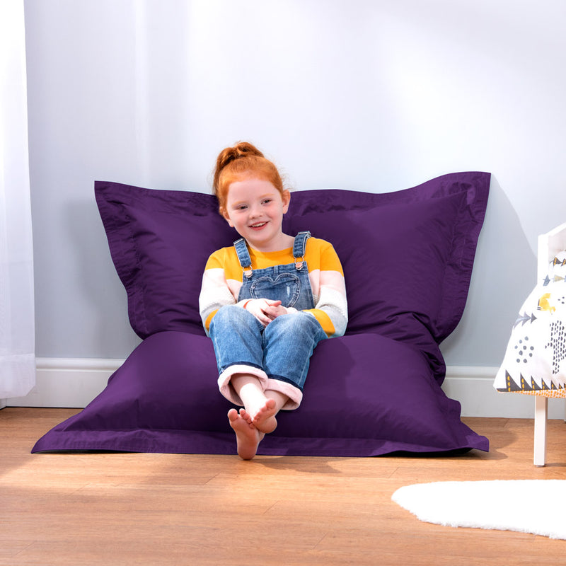 Kids Big Bag Indoor-Outdoor Bodenkissen Sitzsack - Lila