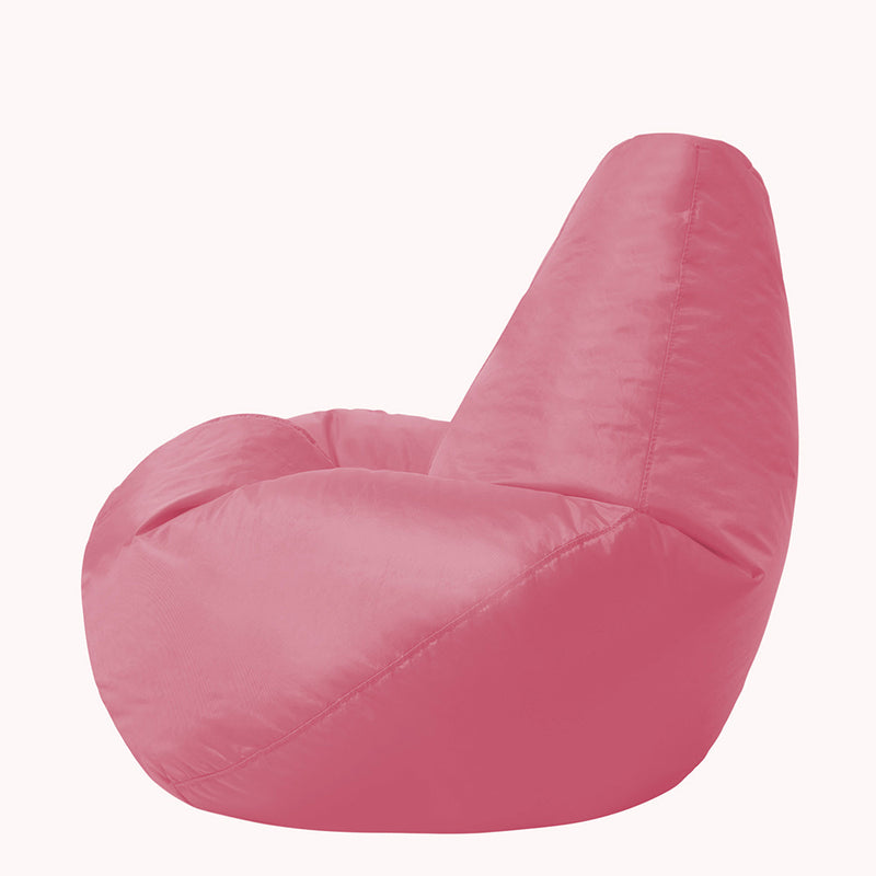 Kids Dalton Indoor-Outdoor Hochlehn-Sitzsack – Hellrosa