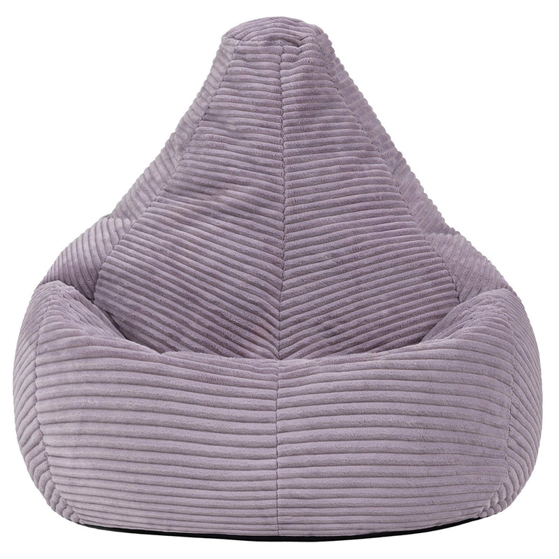 Dalton Sessel-Sitzsack für Kinder, Cord, Lavendel