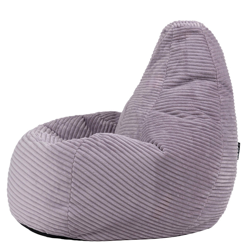 Dalton Sessel-Sitzsack für Kinder, Cord, Lavendel