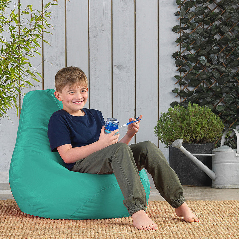 Kinder Dalton Indoor-Outdoor Hochlehnen-Sitzsack – Pfefferminz