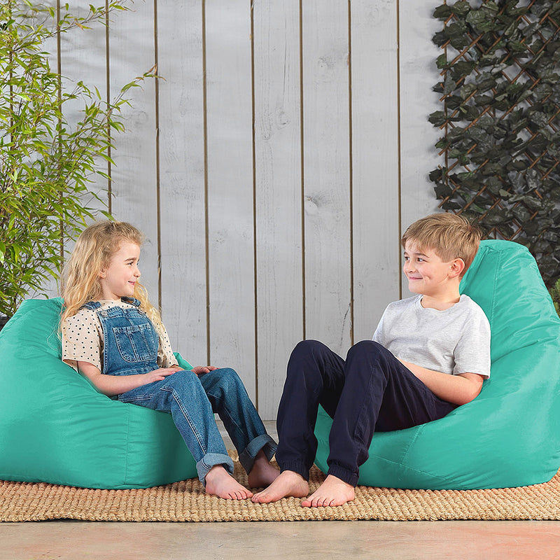 Kinder Dalton Indoor-Outdoor Hochlehnen-Sitzsack – Pfefferminz