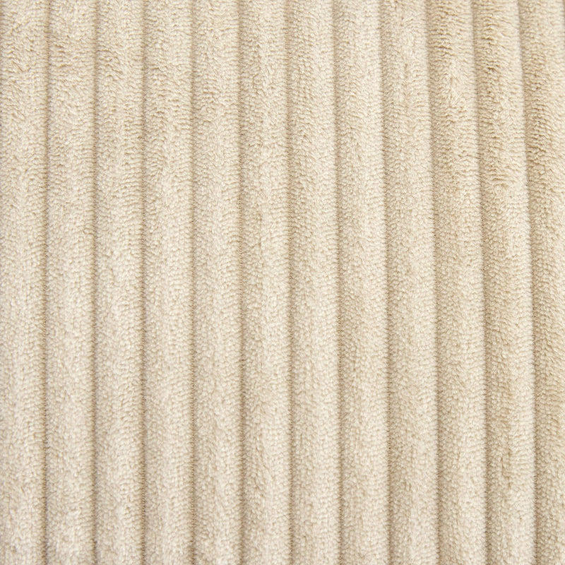Zen Modulares Eckelement, Jumbo Cord, Natur