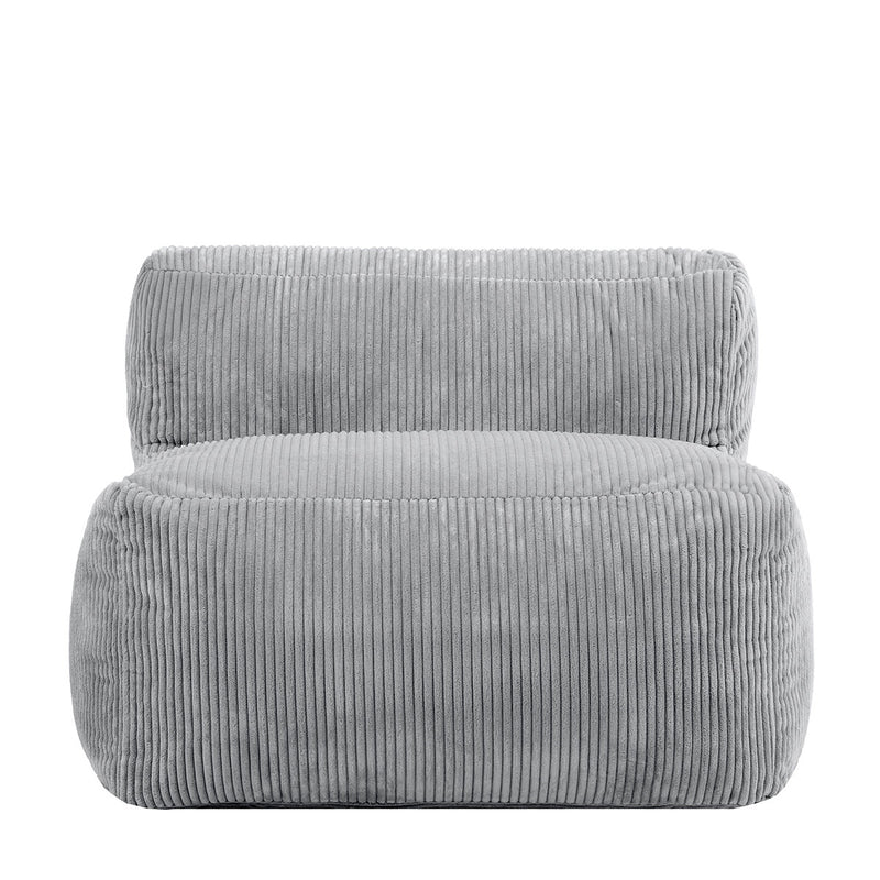 Zen Modularer Sessel, Jumbo Cord, Grau