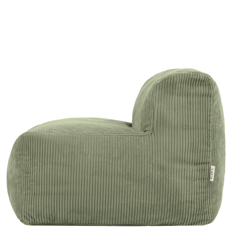 Zen Modularer Sessel, Jumbo Cord, Salbeigrün 