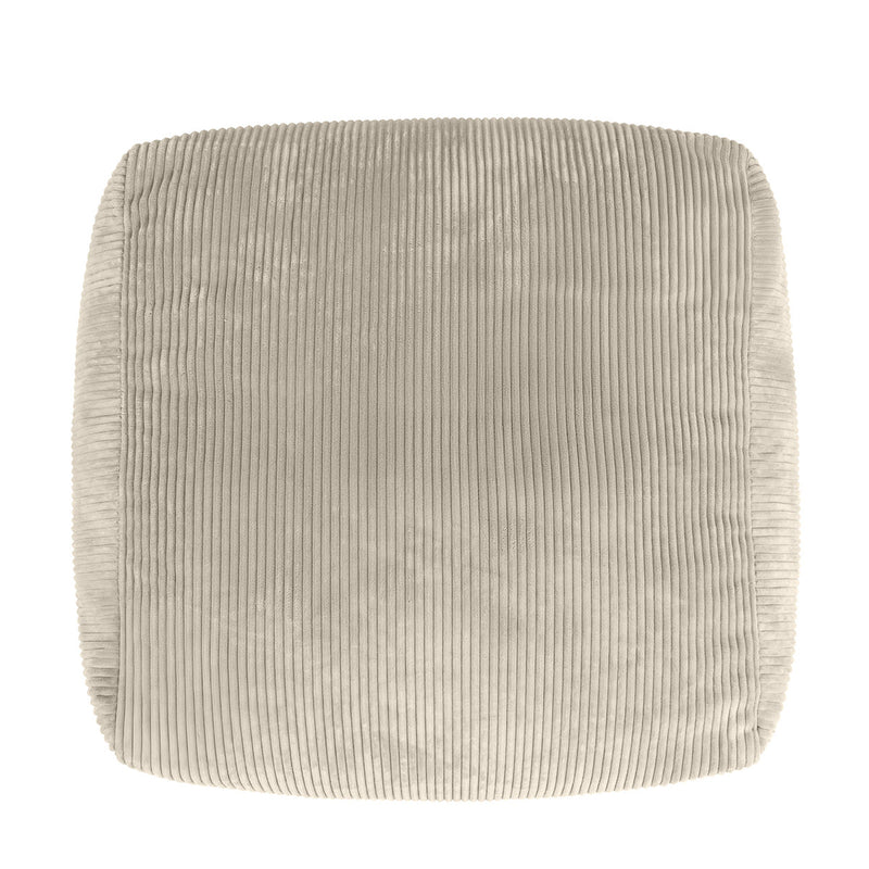 Zen Modularer Fußhocker, Jumbo Cord, Natur