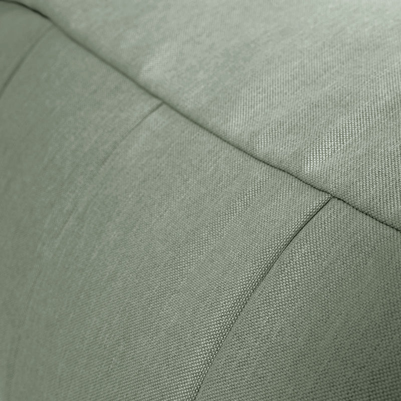 Zen Modularer Fußhocker, Olefin, Salbeigrün