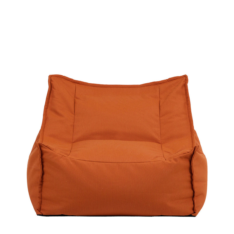 Alo Sessel-Sitzsack, Olefin, Gebranntes Orange