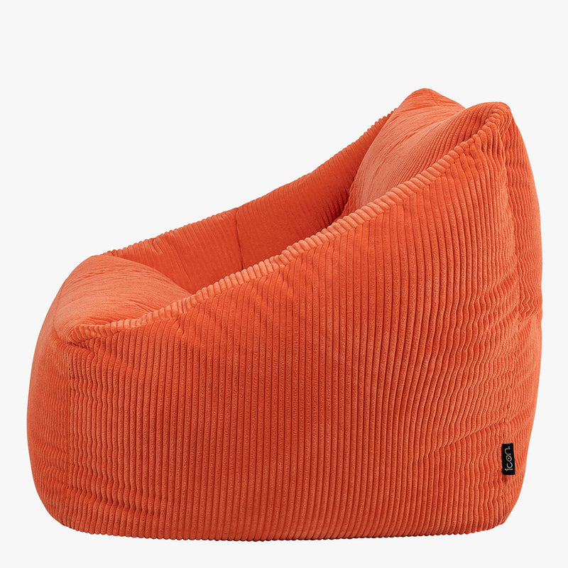 Natalia Cord Sessel-Sitzsack – Orange