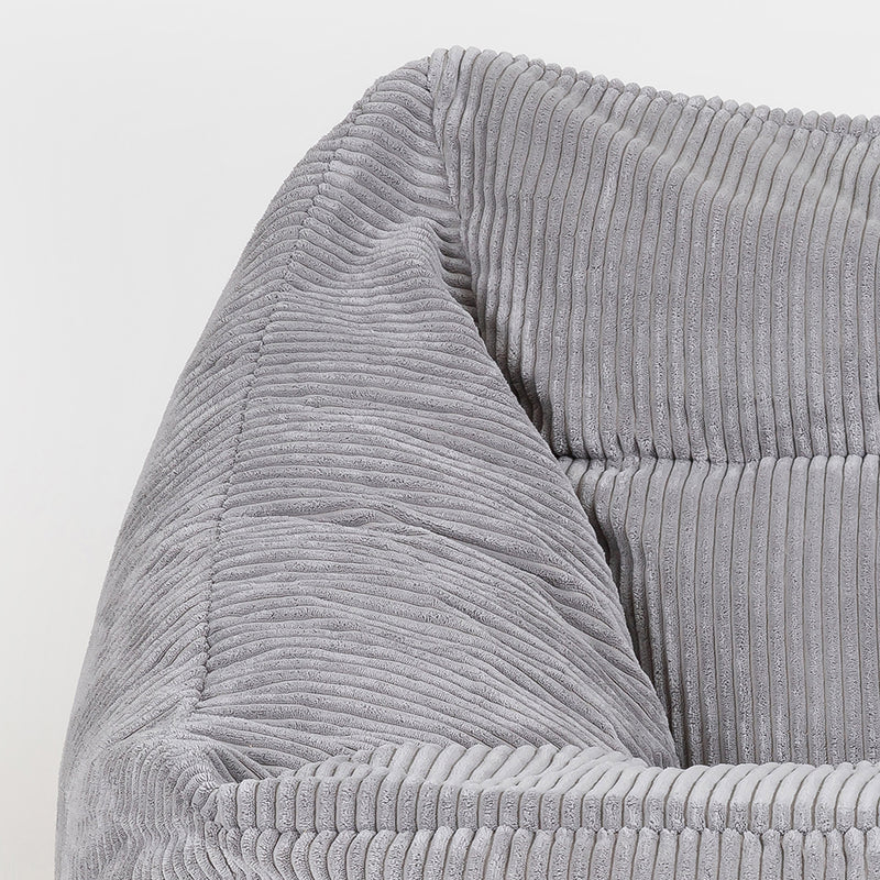 Natalia Sessel-Sitzsack, Cord, Grau