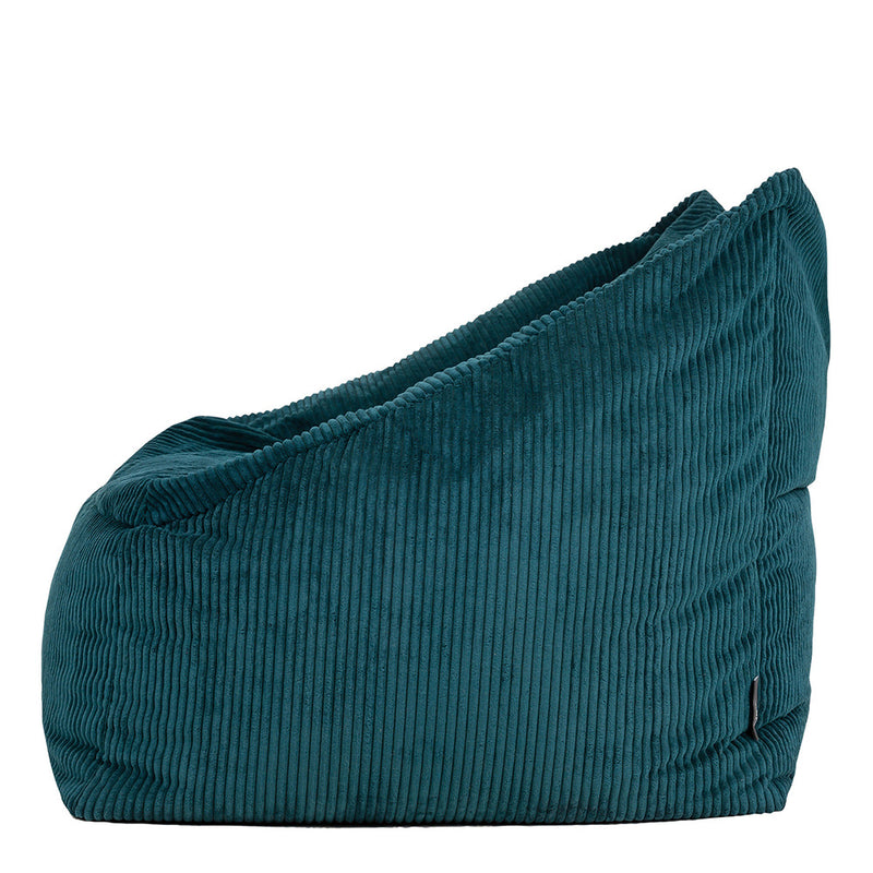 Natalia Sessel-Sitzsack. Cord, Blaugrün